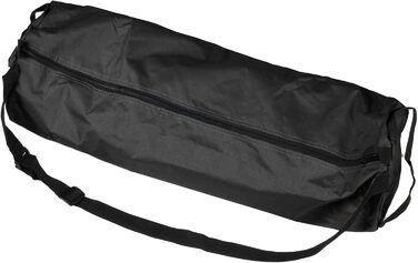 Розкладне ліжко XL, вантажопідйомність до 150 кг, алюмінієвий каркас, з сумкою для перенесення, стабільне та легке, для кемпінгу, гостей та використання на свіжому повітрі, чорне