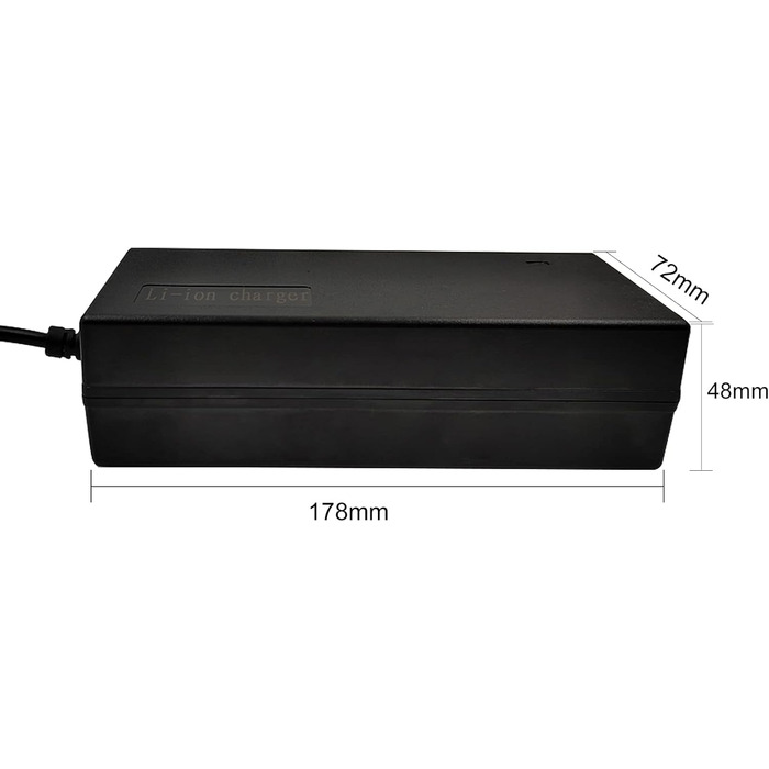 Зарядний пристрій 54,6 V 2 A для електровелосипедів та електросамокатів