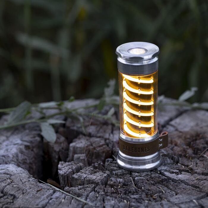 Ліхтарик Barebones Edison Light Stick - алюмінієвий, USB-акумуляторний світлодіодний ліхтарик з 7 режимами, час роботи понад 40 годин, необхідне для кемпінгу (без магнітної основи)