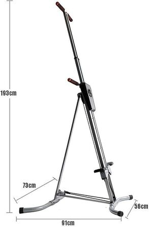 Вертикальний симулятор сходи (Vertical Climber) складаний кардіотренажер для тренування всього тіла для жінок та чоловіків
