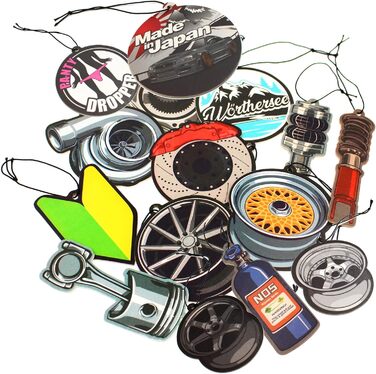 Тюнінговане дерево аромату освіжувача повітря для автомобільного освіжувача повітря для дизайну кулона аромату (2 шт. PornHub Cast