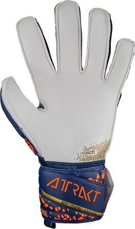 Рукавиці воротарські Reusch Unisex Youth Attrakt Grip Junior 7 синьо-золоті