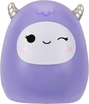 Сквіші-а-лонги SQAL0087 - упаковка з 14 шт. , містить 14 міні-сквішів розміром 2,5 см, 4 аксесуари, 1 кільце та 1 посібник колекціонера - Колекціонуй, обмінюй, грай, упаковка з 14 шт. (Стиль 2) (W1)