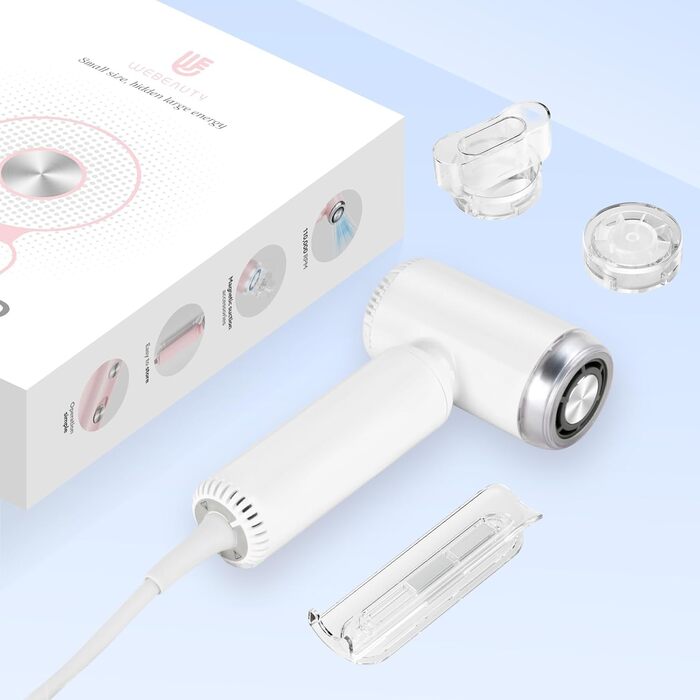 Фен Webeauty, суперлегкий іонний фен, високошвидкісний фен зі швидкістю 110 000 об/хв, 200 мільйонів негативних іонів, швидке виси