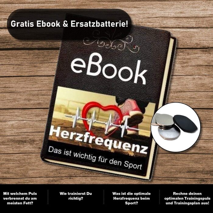 Монітор серцевого ритму, Bluetooth ANT, точна ЕКГ - сумісний з Polar, Runtastic, Wahoo, Garmin, Endomondo Pulse, Heartbeat Swim