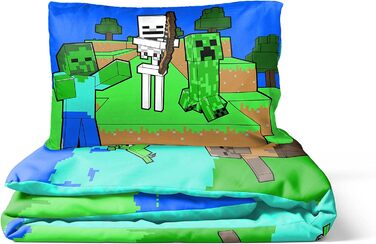 Креативна мода 100 бавовна комплект дитячої постільної білизни 135x200 см односпальний розмір - підодіяльник наволочка 50x70 см