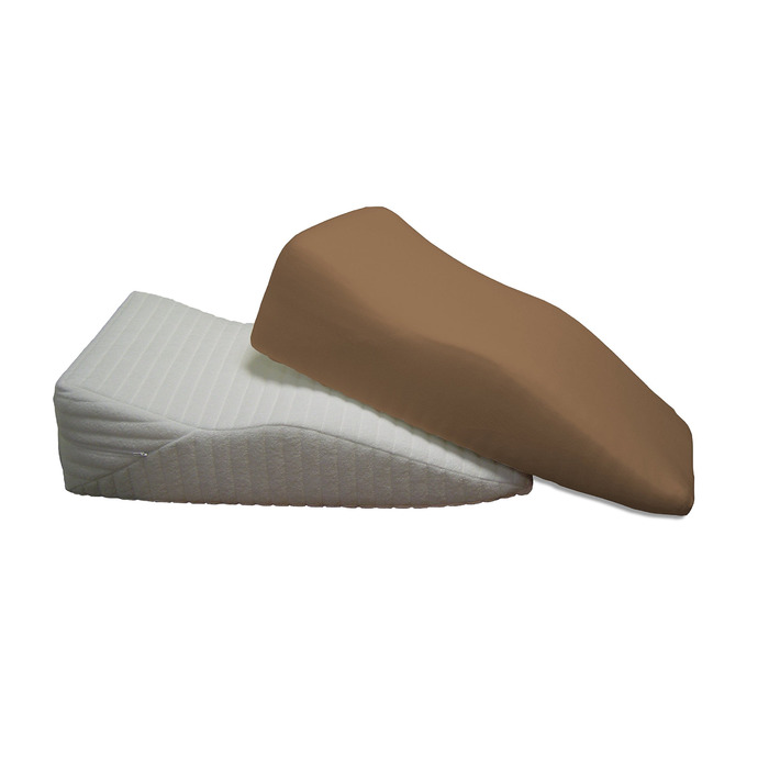 Чохол для подушки для ніг/венозної підтримки Розміри 40x70 см Виготовлено з високоякісного подвійного трикотажу 100 бавовна Колір верблюжий