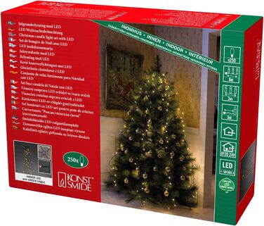 Світлодіодний абажур для ялинки з кільцем Konstsmide