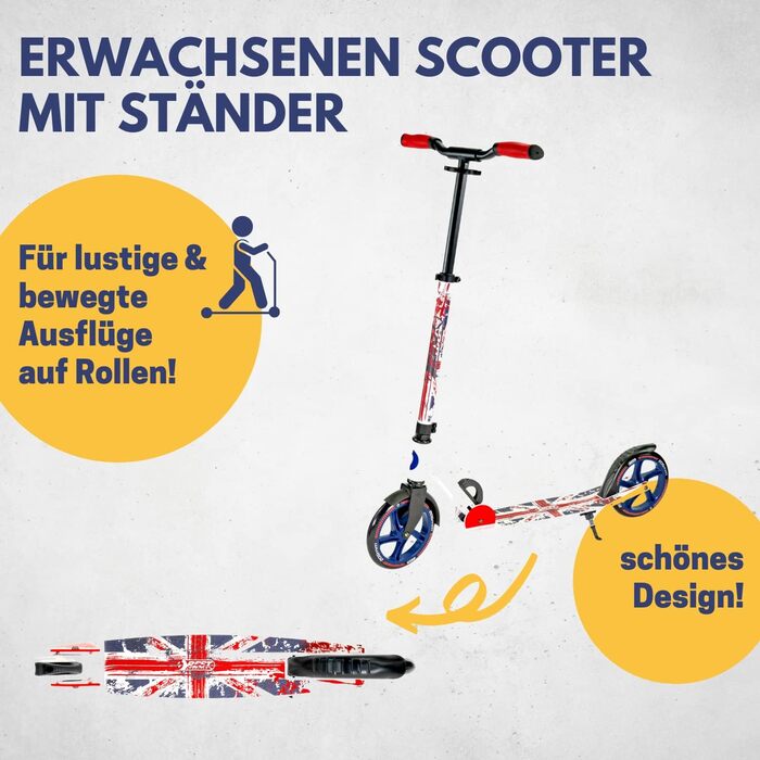 Найкращий спортивний самокат для дорослих I Складний самокат з підставкою I Якісний міський самокат для дорослих I Самокат з колес