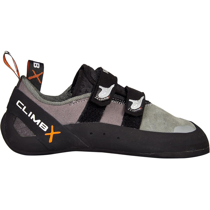 Скелелазні туфлі Climb X Rave Strap, розмір 40 EU, гранітно-сірі