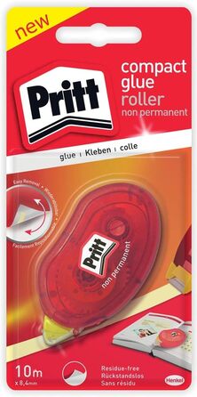 Клейовий валик Pritt Compact не постійно на блістері 10 шт.