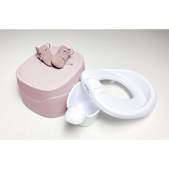 Набір 3в1 - Дитячий горщик, сидіння для унітазу/сидіння для унітазу та табурет Табурет для унітазу - Дитячий горщик/дитячий горщик