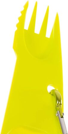 Столові прибори Trespass Snorky 3 в 1 для кемпінгу, один розмір, зелені