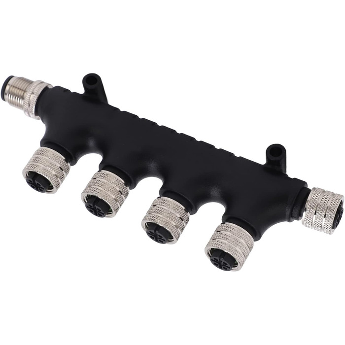 Багатопортовий Т-конектор NMEA 2000, 4-портовий багатопортовий Т-конектор NMEA 2000, 5-контактний магістральний кабель, 4-портовий багатопортовий T-кінцевий термінал для lowrance мереж