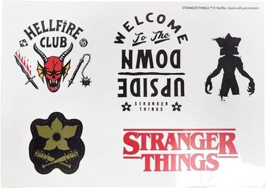 Набір Neamedia Icons Netflix Chill Kit - Дивні дива, Офіційна ліцензія, Флісова ковдра, Колекційна фігурка, Термос, Наліпки, Ідея різдвяного подарунка, Подарунок на день народження