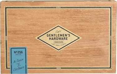 Набір для чищення взуття Gentlemen's Hardware Premium Classic з 7 предметів, полірування та чищення з дерев'яною коробкою для зберігання, один розмір