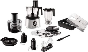 Кухонний комбайн, нержавіюча сталь, 37 см Д x 56,5 см Ш x 57,5 см В, 7778/00