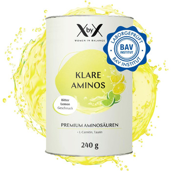 Порошок XbyX Clear Aminos EAA, гіркий лимон, 240 г