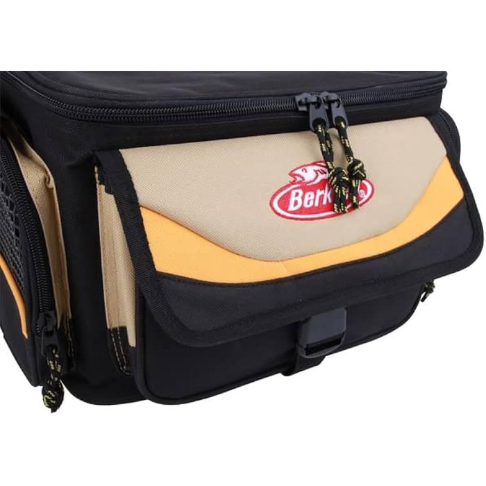 Сумка Berkley System Bag, рибальська сумка з коробками Один розмір червоний/сірий/чорний