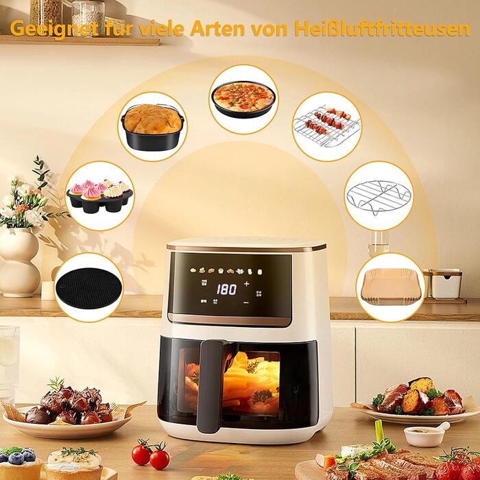 Аксесуари для фритюрниці, аксесуари для фритюрниці XXLлише для фритюрниці COSORI 5.5 л, без бісфенолу А (1ук)