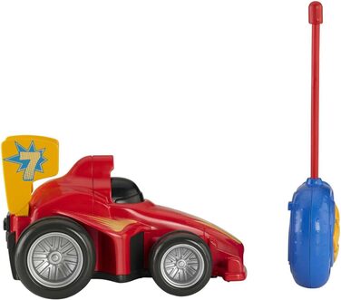 Машинка Fisher-Price на дистанційному управлінні від 3 років Моя перша машинка на дистанційному управлінні для дітей від 3 років Гоночна машинка на дистанційному управлінні Подарунок, 3 роки хлопчик, дівчинка Дитяча іграшка від 3 років, GVY94
