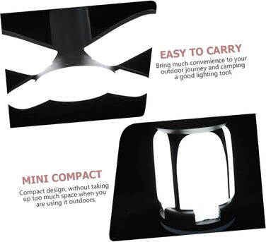 Сонячний наметовий світильник Toddmomy, світлодіодний кемпінговий світильник з ABS-пластику з гачком, зовнішній аварійний світильник для подорожей