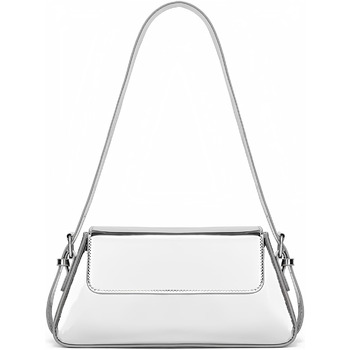 Срібна сумка-хобо жіноча Damen Main-m009