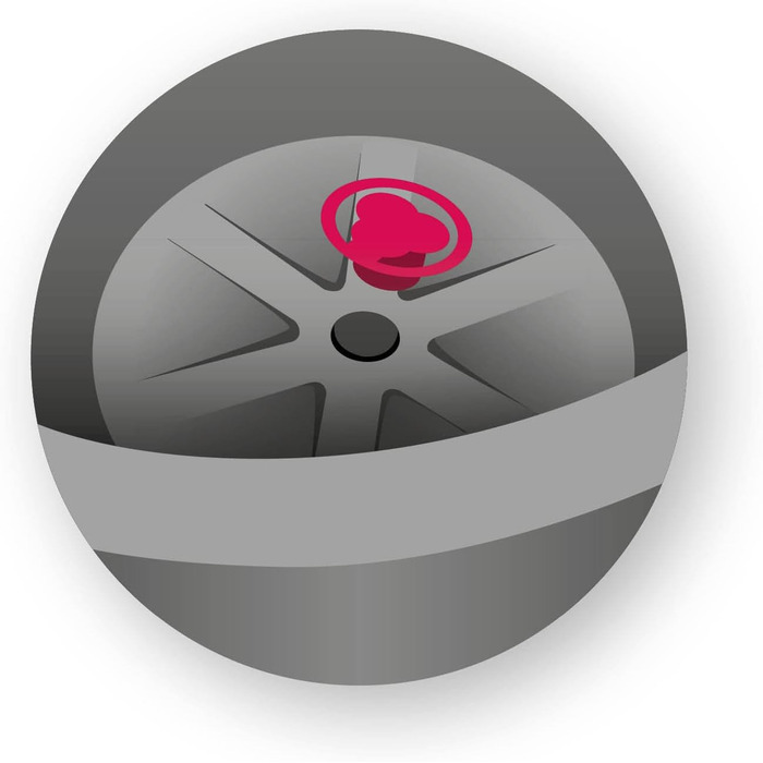 Шойріх Хвильова Куля Висока, висока ємність із пластику, чорний граніт, діаметр 29,8 см, висота 40 см, об&39єм 6 л. Чорний граніт Ø 29,5 см, висота 40 см Хвильова Куля Висока