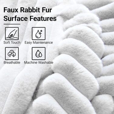 Круглий пуф-табурет, кругла пуф-мішок для ніг, диванний табурет, пуф для ніг з високоякісним штучним хутром, пуф, подушка-пуф для квасолі, сидіння для дивана та вітальні, 38x50x50 см, білий