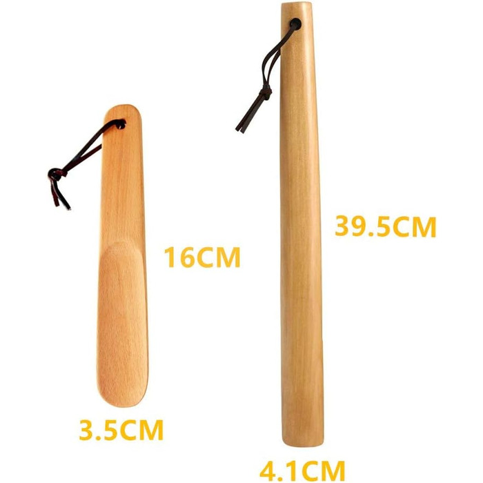 Взуття ріжок - дерев'яний ріжок для взуття ріжок для взуття з підвісною мотузкою, дерев'яний ріжок для взуття буковий ріжок для вз