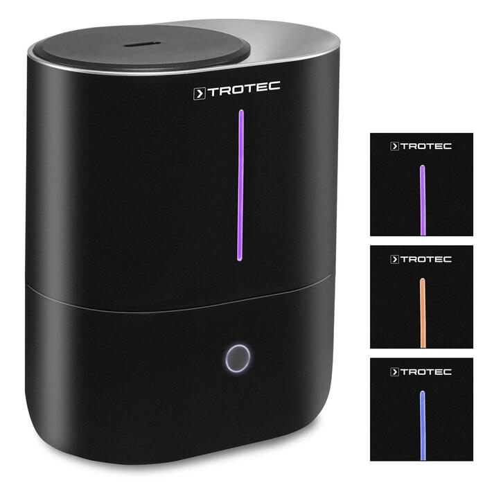 Зволожувач повітря ультразвуковий Trotec B 2 E Black (1160000051)