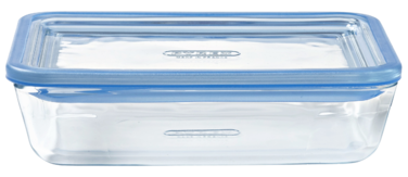 Форма з кришкою Pyrex Pure Glass, 19x14x5 см (0.8 л) (7092349)