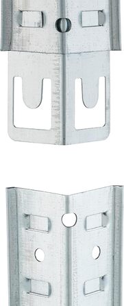 Надміцний стелаж Relaxdays, 5 ярусів, ВxШxГ 180 x 100 x 40 см, до 500 кг, сталь, полиця для зберігання в підвалі та гаражі, сріблястий