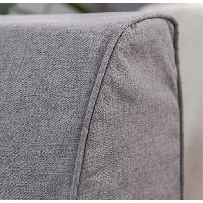 Подушка для спинки дивана YUR з товстої піни зі знімним чохлом, подушка для узголів&39я, подушка для підтримки попереку, велика спинка, подушка для читання, полегшує біль, темно-зелена