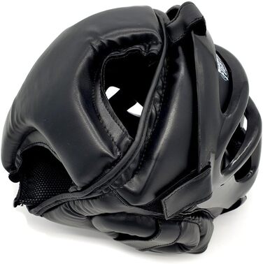 Захист голови, щиток для обличчя, шолом для крав-мага, SV, з сіткою для самооборони, захист обличчя, боксерський шолом, носовий захист, спаринг, чоловіки, жінки, S/M, чорний