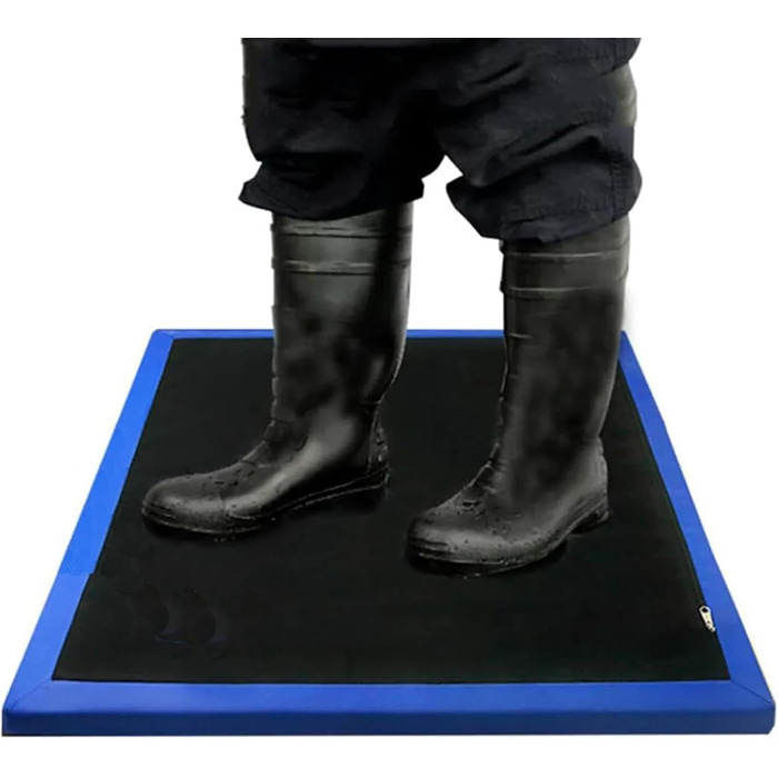 Килимок для дезінфекції взуття, килимок для дезінфекції підошов взуття, килимок для дезінфекції входу, губчастий килимок для входу в лікарняні лабораторії, для використання всередині та зовні приміщень, для тваринництва та на відкритому повітрі в домашніх