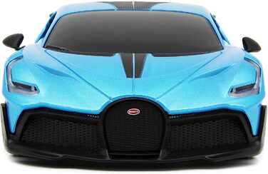 Машинка на радіокеруванні CMJ RC CARS Bugatti Divo Blue 124, офіційно ліцензована, робочі фари в масштабі 124, 2.4 ГГц