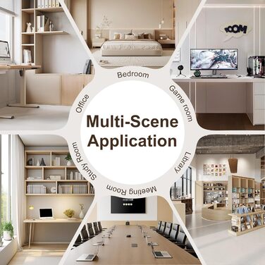 Офісне крісло, крісло для роботи, крісло для домашнього офісу, до 136 кг, обертове крісло, оксамитове крісло-туалет з підлокітниками та колесами, ергономічне, зручне, для жінок та дівчат, регульована висота, для спальні, домашнього офісу, білий оксамит, т