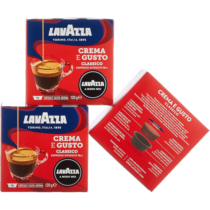 Кавоварка Lavazza A Modo Mio, Jolie з 64 капсулами Crema e Gusto в комплекті, капсульна машина для приготування кави вдома як в барі, 1250 Вт, 0,6 літра, кольорова біла кавоварка капсули