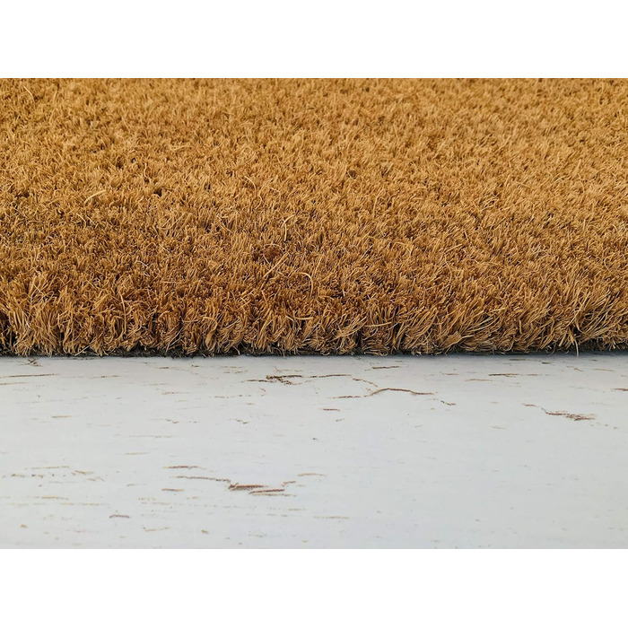 Привіт. Кокосовий килимок для дверей Килимок для дверей Вхідний килимок Килимок 40 x 60 см з написом Подарунок Весілля День народження Новосілля Різдво