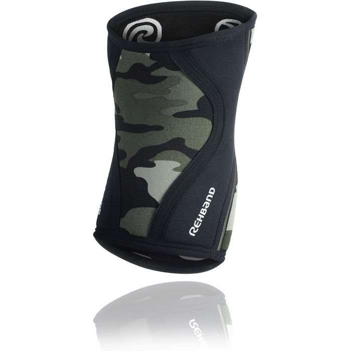 Наколінник Rehband RX Knee Sleeve 5 мм, камуфляж, L