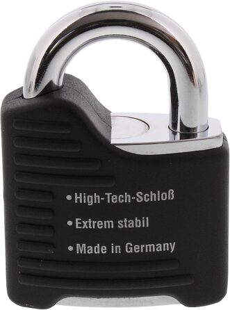 Замок навісний Burg-Wchter Alpha 800 65 SB, загартований, дужка 11 мм, захист від свердління та зрізання, 2 ключі