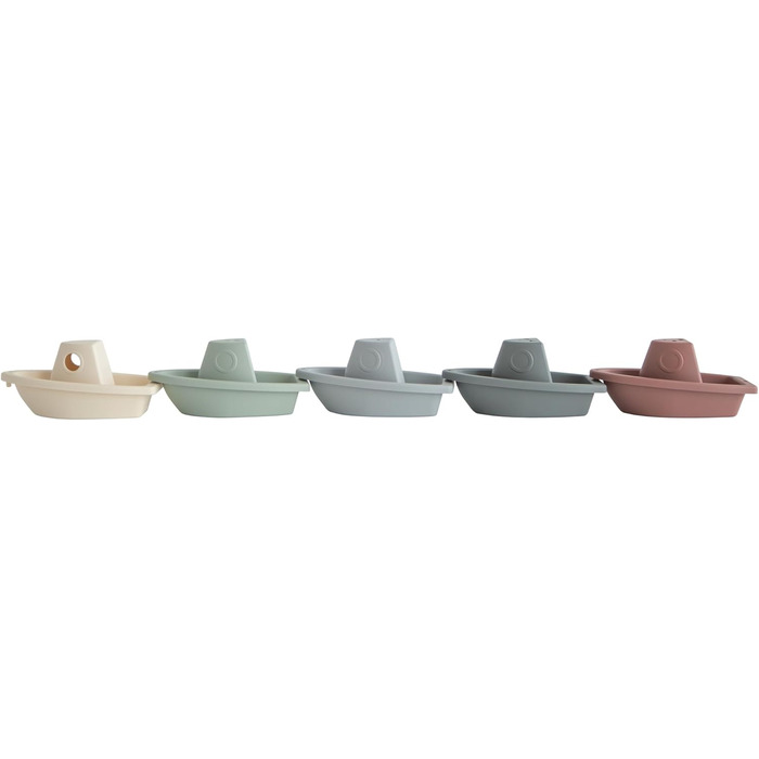 Іграшка для купання Mushie 5 корабликів для немовлят і дітей від 1 року Іграшка для ванни Іграшка для басейну з ПП пластику для ве
