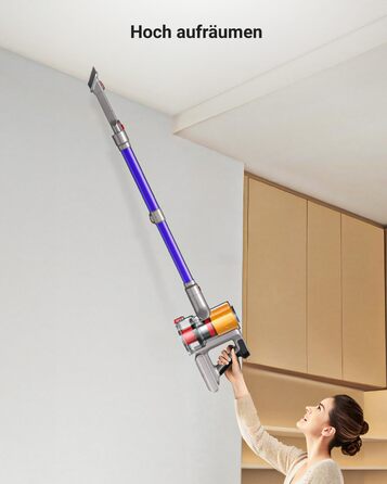 Акумуляторний пилосос, 45000 Па/550 Вт, час роботи 60 хв з настінною зарядкою, ароматична карта, чаша 1,8 л, світлодіодний дисплей