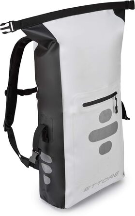 Велосипедний рюкзак Ettore 100, водонепроникний, 25 л / 30 л, білий/чорний, Sonar