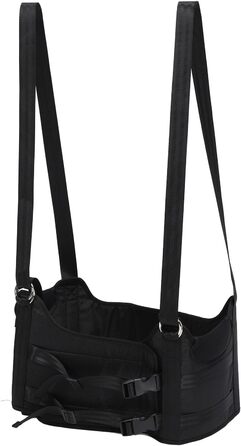 Ноші для спини, неопреновий пояс для поперекового тягування, комфортна декомпресія для розтягування спини (L)