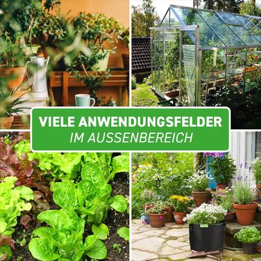 Мішки для рослин GardenMate з нетканого матеріалу об&39ємом 6 x 60 л, Ø45,5 см, висота 40 см - GREENLINE 6 x 60 літрів (D45,5 x H40 см) Greenline