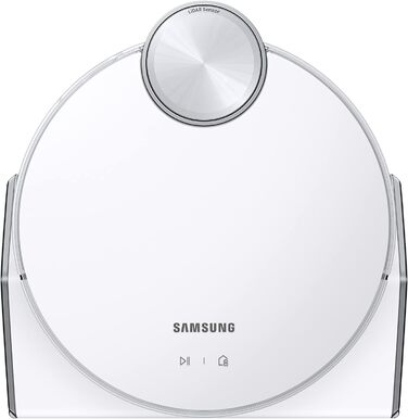 Робот-пилосос Samsung Jet Bot AI VR50T95735W/WA, потужність всмоктування 30 Вт, 0,2 , Clean Station, AI-розпізнавання об'єктів, 3D