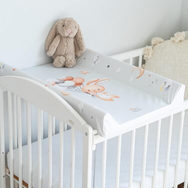 Пеленальний килимок 70 х 47 см - суцільний пеленальний килимок клин пеленальний столик миється пеленальний килимок кролик мотив кр