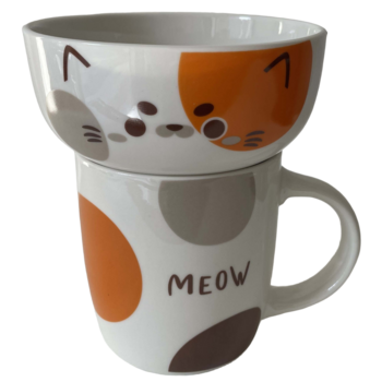 Набір для сніданку Limited Edition Happy Cat, 2 предмети (7136696)